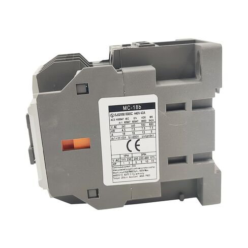 MC-18b 120V AC المقاولين 3P 18A 1NO1NC DIN السكك الحديدية UL CE المدرجة in Saudi Arabia