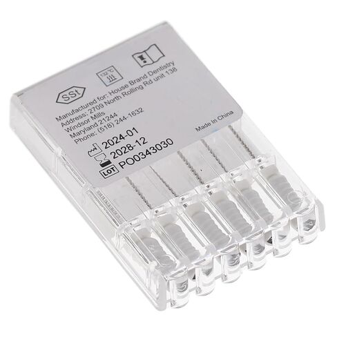 400209 HSB K-Files Flex-Type 21mm #45 White Stainless Steel 6/Pk in Saudi Arabia