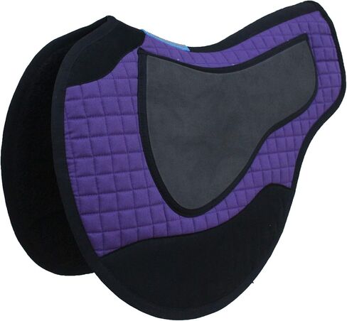 CHALLENGER Horse Saddle PAD 20" x17 Pony Contoured Endurance Close Contact Quilted 39TS22PRP in Saudi Arabia