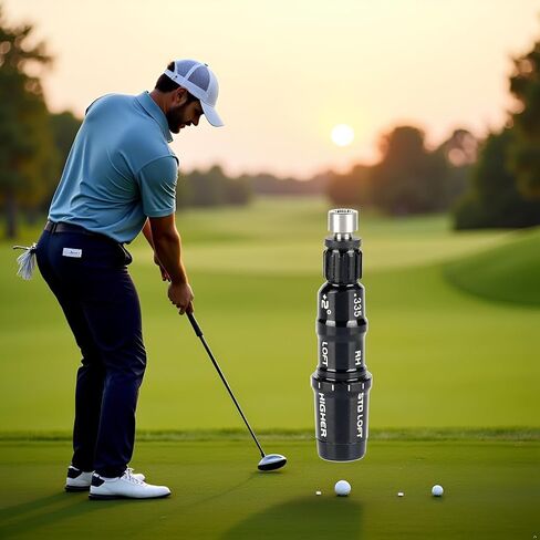 محول عمود الجولف .335 طرف السائق متوافق مع Taylormade SIM Qi10 Qi35 M1 M2 M3 M4 M5 M6 Stealth2 Stealth، BRNR Mini Black RH، قطعتان in Kuwait