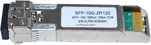 جهاز الإرسال والاستقبال البصري SFP-10G-ZR120 SFP + 10G 1550nm 120km وحدة بصرية دوبلكس LC أصلية (وحدة واحدة) in Kuwait