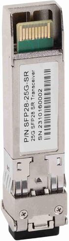 AIQ YP19002 SFP28 25G SR 100M Optical Module, 10 Gigabit MultiMode Dual Transceiver, Speed Data for Computing, Data Center, Server, Compatible in Kuwait