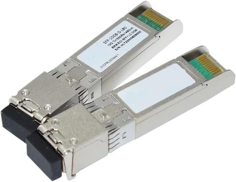 جهاز الإرسال والاستقبال البصري SFP-10GB-D-L80 10G SFP + 80KM BIDI TX1550 RX1490 الوحدة البصرية الأصلية (1 زوج 80 كجم) in Kuwait