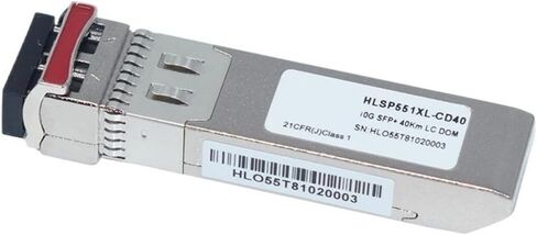 جهاز الإرسال والاستقبال البصري HLSP551XL-CD40 SFP + 10G 40KM LC DOM الوحدة البصرية الأصلية (وحدة واحدة) in Kuwait