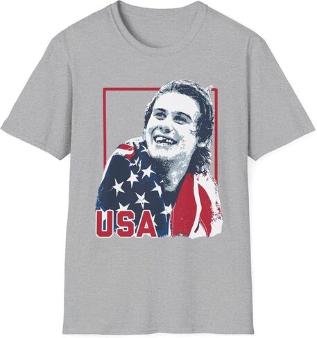 Jack Hughes Gold Medal Champion T-Shirt - USA 2026 Hockey Apparel - Colors Royal and Grey - Sizes XS-5XL in Saudi Arabia