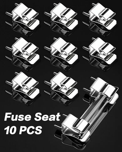 مجموعة متنوعة من الصمامات الزجاجية سريعة النفخ 72 قطعة من IZTOSS 6x30 مم لصمامات السيارات 250 فولت 0.5 أمبير 1 أمبير 2 أمبير 3 أمبير 5 أمبير 10 أمبير 15 أمبير 20 أمبير 30 أمبير وصمامات زجاجية 10 قطع، فرز وتغليف في صناديق بلاستيكية شفافة in Kuwait