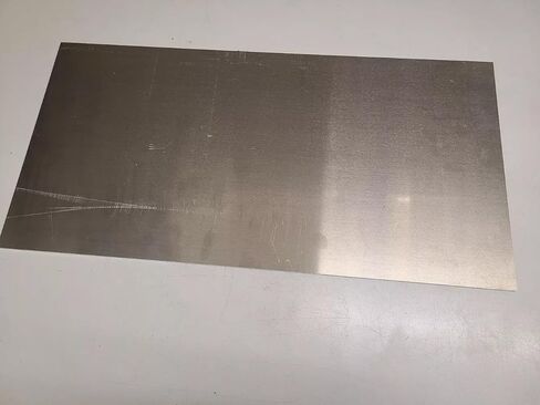 Generic 6061 Aluminum Plate, 3/16" x 12" x 24" Long, Solid Stock, Machining, T651, Silver in Saudi Arabia