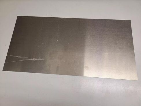 Generic 6061 Aluminum Plate, 3/16" x 12" x 24" Long, Solid Stock, Machining, T651, Silver in Saudi Arabia