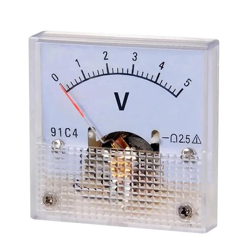 DC Ampere Meter 91C4 Ammeter 1/2/3/5/10/20/30/50/100/200 A V Voltmeter Analog Panel 1Pcs(0-100mA) in Saudi Arabia