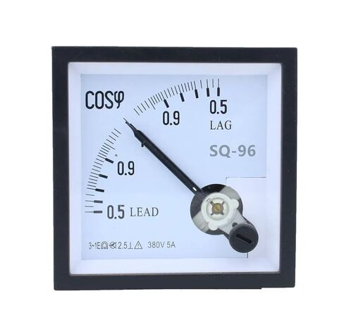 CP-96 SQ-96 CZ-96 COS-φ 0.5-1-0.5 380V 5A Pointer Power Factor Meter 1Pcs in Saudi Arabia