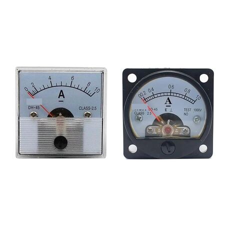 SO-45 DH-45DC Ammeter Analog Pointer Meter DC 1A 2A 3A 5A 10A 15A 20A 30A Electrical Testing Current Tester 1Pcs(HD-45,300A(75mV)) in Saudi Arabia