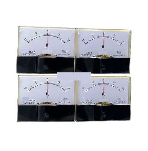 44C2 DC /75mv Amperemeter Gauge Analog Panel AMP Current Meter50A -0-50A Ammeter 3A 5A 10A 20A 30A 100A 200A 300A 500A 1Pcs(150A) in Saudi Arabia