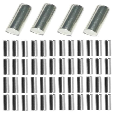 50pcs 3mm x 25mm Dowel Pins,3mm Metal Dowel pins M3 3mm Shelf Pegs,Support Shelves,3mm x 25mm Metal Rod.304 Stainless Steel Wood Bunk Bed pegs in Saudi Arabia