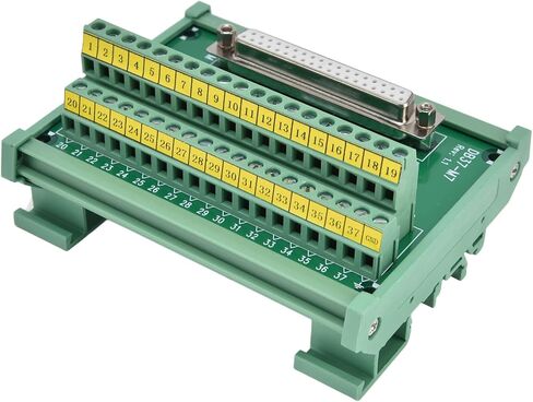 CHICIRIS Compact PCB Female Connector Module with Rated Current 0.8A per Pin, Terminal Block Adapter Plate with 5.0mm Terminal Spacing, Suitable for 14-26AWG Wire Range in Saudi Arabia