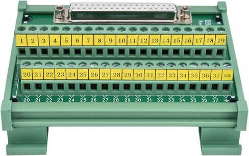 CHICIRIS Compact PCB Female Connector Module with Rated Current 0.8A per Pin, Terminal Block Adapter Plate with 5.0mm Terminal Spacing, Suitable for 14-26AWG Wire Range in Saudi Arabia