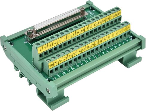 CHICIRIS Compact PCB Female Connector Module with Rated Current 0.8A per Pin, Terminal Block Adapter Plate with 5.0mm Terminal Spacing, Suitable for 14-26AWG Wire Range in Saudi Arabia