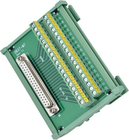 CHICIRIS Compact PCB Female Connector Module with Rated Current 0.8A per Pin, Terminal Block Adapter Plate with 5.0mm Terminal Spacing, Suitable for 14-26AWG Wire Range in Saudi Arabia
