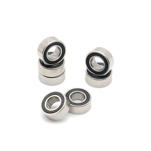 10 قطعة MR115RS تحمل ABEC-7 5x11x4 ملليمتر MR115 RS 2RS الكرات MR115-2RS الأسود مختومة in Saudi Arabia