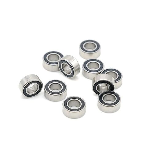 10 قطعة MR115RS تحمل ABEC-7 5x11x4 ملليمتر MR115 RS 2RS الكرات MR115-2RS الأسود مختومة in Saudi Arabia