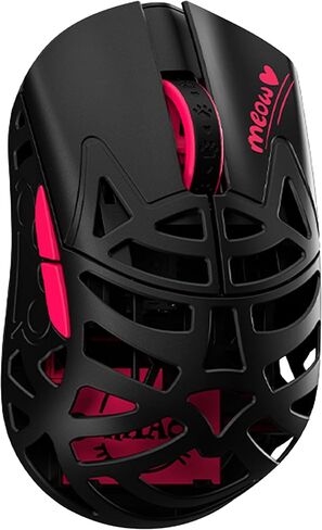 WLMOUSE Beast X Miao Ultralight 31g Magnesium Alloy Cute Gaming Mouse with PAW3950HS Sensor, Cat Paw Theme, Small Hand Gaming Mouse with 8K Polling Rate,TTC/OM Switches (Pink(OM Switch)) in Kuwait