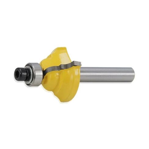 1/4 عرقوب جهاز توجيه الخشب بت مع تحمل 1 بوصة خط سكين 6.35 مللي متر قطر قاطعة المطحنة أداة نجارة in Kuwait