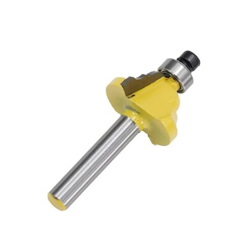 1/4 عرقوب جهاز توجيه الخشب بت مع تحمل 1 بوصة خط سكين 6.35 مللي متر قطر قاطعة المطحنة أداة نجارة in Kuwait