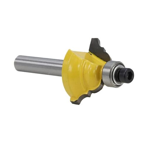 1/4 عرقوب جهاز توجيه الخشب بت مع تحمل 1 بوصة خط سكين 6.35 مللي متر قطر قاطعة المطحنة أداة نجارة in Kuwait