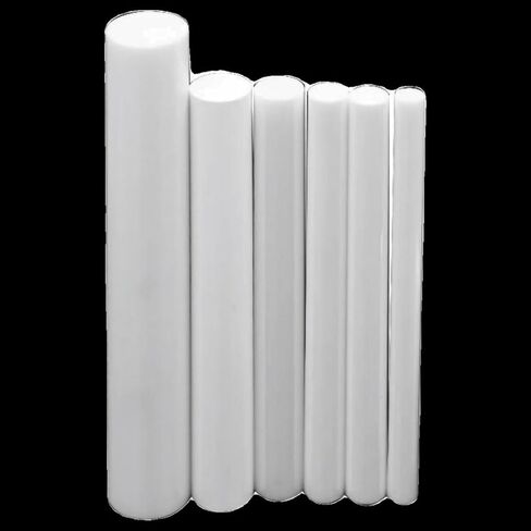 قضبان سيراميك زركونيا، أعواد سيراميك صلبة ZrO₂، مقاومة للاهتراء، عازلة، قضبان تحريك زركونيا مقاومة لدرجات الحرارة العالية، 2 قطعة/مجموعة (قطر 7 * 100 مم * طول) in Kuwait