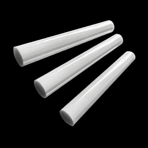 قضبان سيراميك زركونيا، أعواد سيراميك صلبة ZrO₂، مقاومة للاهتراء، عازلة، قضبان تحريك زركونيا مقاومة لدرجات الحرارة العالية، 2 قطعة/مجموعة (قطر 7 * 100 مم * طول) in Kuwait