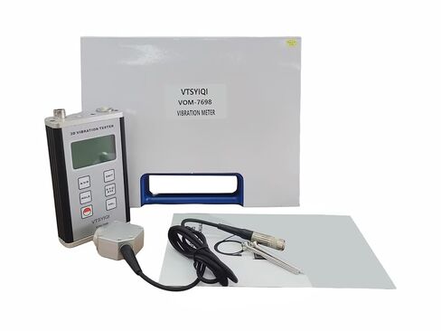3 Axis Vibration Meters Gauge Handheld 3D Vibrometer with 3-Axis Piezoelectric Accelerometer Sensor Acceleration 10 Hz~1kHz 10 Hz~10kHz 3-Axis Piezoelectric Accelerometer Sensor in Saudi Arabia