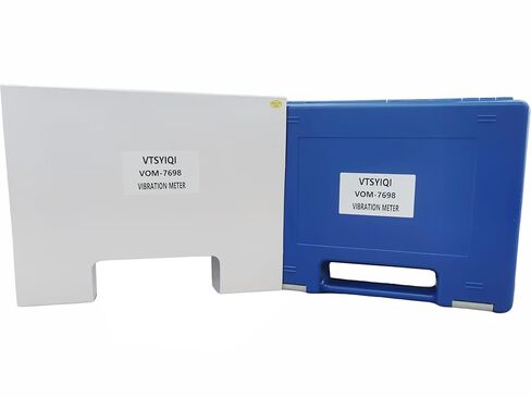 Digital 3D Vibration Meters Vibrometer Instrument with 3-Axis Piezoelectric Accelerometer Sensor Acceleration 10 Hz~1kHz 10 Hz~10kHz Simultaneously Display Three Parameters in X Y Z in Saudi Arabia