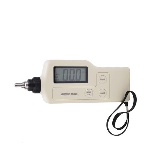 63A Mechanical Vibration, Digital Vibration Meter, Accuracy Portable Vibration Tester with LCD Display, Replacement Probe and Toolbox for Mechanical Fault Detection in Kuwait