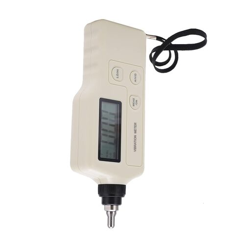 63A Mechanical Vibration, Digital Vibration Meter, Accuracy Portable Vibration Tester with LCD Display, Replacement Probe and Toolbox for Mechanical Fault Detection in Kuwait