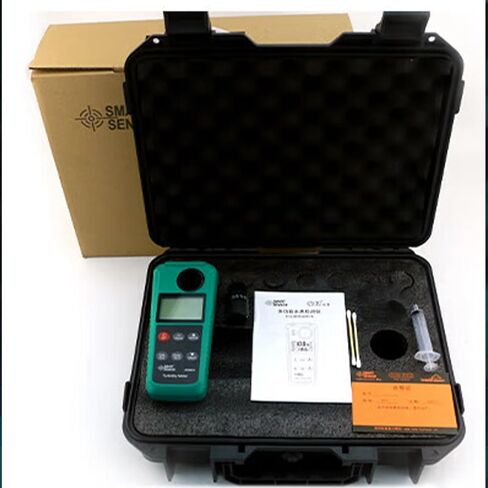 Portable Tap Water Turbidity Meter, Handheld Digital Laboratory Turbidity Meter, 0-200 Ntu, with Backlight Display, Suitable for Laboratories, Swimming Pools, Etc(Color:Green) in Saudi Arabia