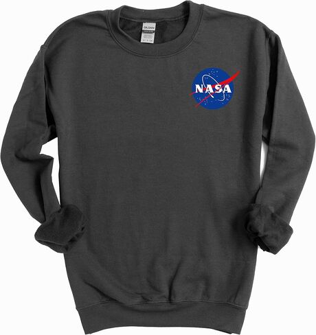 Adult NASA Worm Crew Neck Sweatshirt in Saudi Arabia