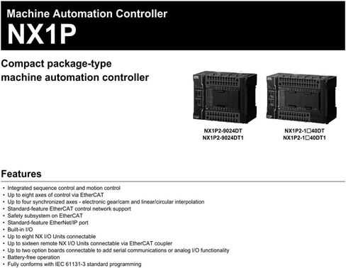 NX1P Controller Series Unit NX1P2-9024DT1 in Saudi Arabia