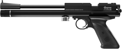 Crosman Silhouette 1701P PCP-Powered Match Grade Target Air Pistol,Black in Kuwait