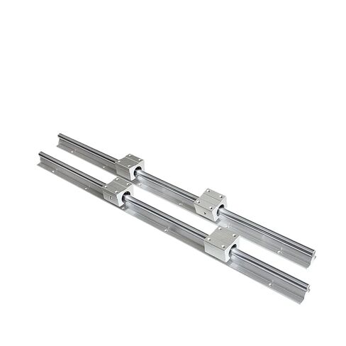 2 R25 أدلة خطية 400 500 600 800 1000 1200 1500 مم + 4 مقاعد تحمل R25UU (1000 مم) in Kuwait