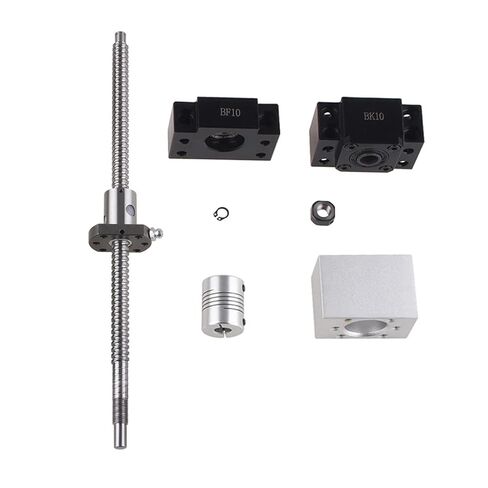 SFU1204 Ball Screw 600-1500mm + 1204 nut + housing + BKBF10 end Support + Coupling + 2 R12 Linear Guides + 4 R12UU Guides(SBR-600 SFU-600) in Saudi Arabia