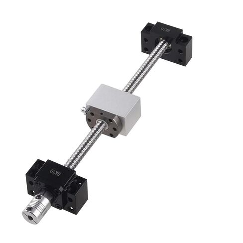 SFU1204 Ball Screw 600-1500mm + 1204 nut + housing + BKBF10 end Support + Coupling + 2 R12 Linear Guides + 4 R12UU Guides(SBR-600 SFU-600) in Saudi Arabia