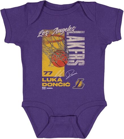 500 LEVEL Luka Doncic Los Angeles Lakers All Net One-Piece Infant Bodysuit in Saudi Arabia