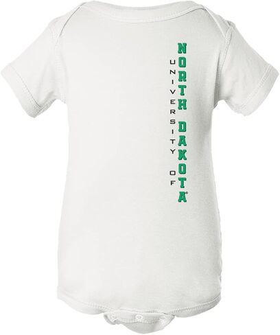 CornBorn North Dakota Fighting Hawks Baby Clothes | Infant Romper | Choose Your Design in Saudi Arabia