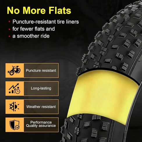 Chooee Self Adhesive Bike Tire Liner,Bicycle Inner Tube Flat Protector for 26"/27.5"/29"×1.75/1.95/2.10/2.125/2.20/2.40 MTB/E-Bike,Anti-Puncture Proof Tire Liner for 28inch MTB & 700c Road/Gravel Bike in Saudi Arabia