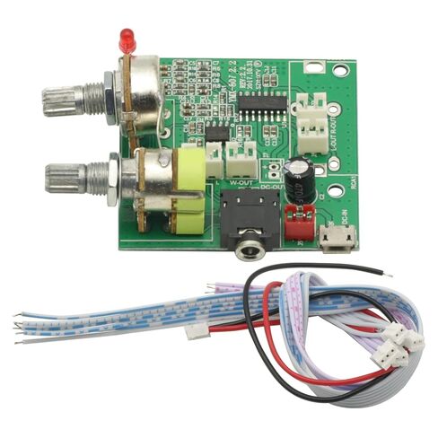 DC 5V 20W 2.1 Channel 3D Surround Digital Stereo Class D Audio Amplifier Digital Power AMP Board Module in Saudi Arabia