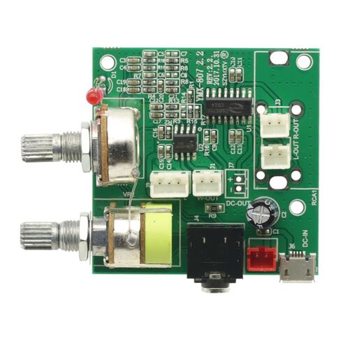 DC 5V 20W 2.1 Channel 3D Surround Digital Stereo Class D Audio Amplifier Digital Power AMP Board Module in Saudi Arabia