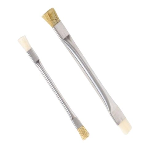 فرشاة ذات شعيرات مزدوجة الأطراف لإصلاح شرائح اللوحة الأم وفرشاة إزالة الغراء in Kuwait