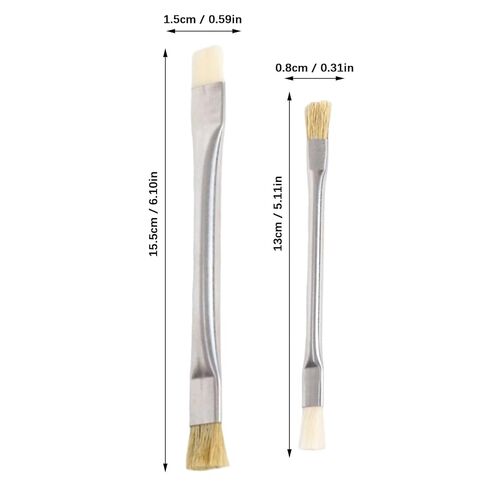 فرشاة ذات شعيرات مزدوجة الأطراف لإصلاح شرائح اللوحة الأم وفرشاة إزالة الغراء in Kuwait