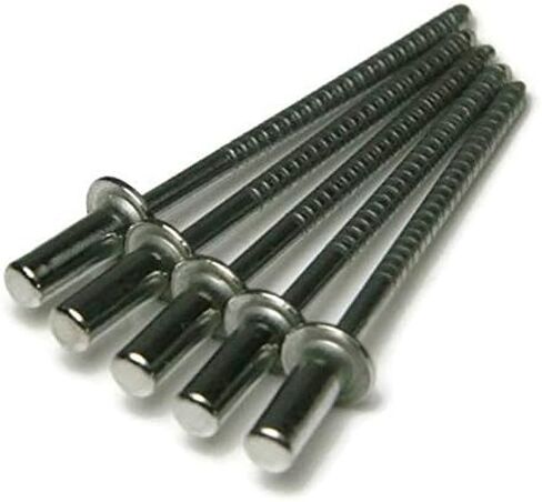 Closed End Sealed Pop Rivets 3/16#6CE Stainless Steel Blind Rivets 6-4, 3/16" x 1/4" Grip (0.188-0.250) QTY 250 in Saudi Arabia