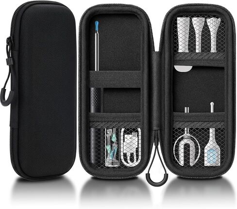 Ear Wax Removal kit Storage Case, Compatible for LEIPUT, BEBIRD, Yorsfun, DEETOK, Jegoat, etc Ear Cleaner with Camera. Portable Waterproof Organizer Case for Ear Wax Removal kit (Only case) in Saudi Arabia