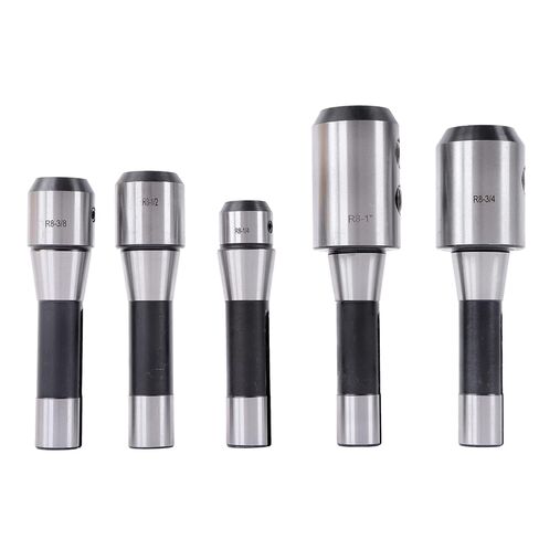 R8 End Mill Tool Holder Set 5 Pack (1/4' 3/8' 1/2' 3/4' 1') for Milling Machine in Saudi Arabia